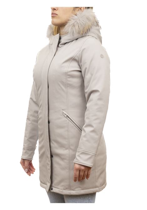 parka con cappuccio ghiaccio CENSURED | 235SOFTSHELL-02