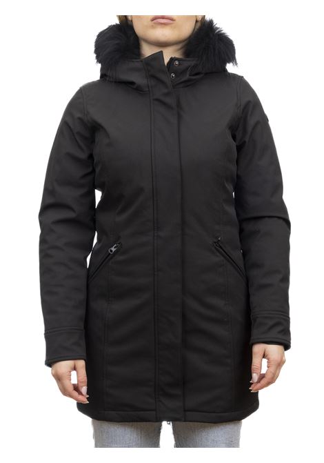 parka with black hood CENSURED | 235SOFTSHELL-90