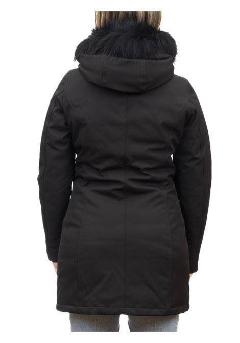 parka con cappuccio nero CENSURED | 235SOFTSHELL-90