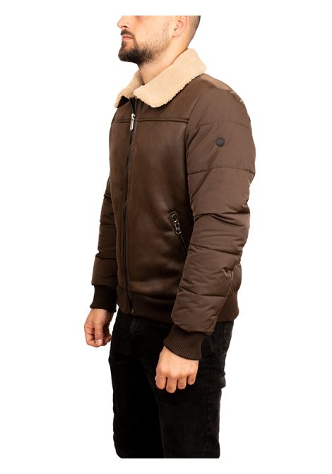 dark brown eco-sheepskin CENSURED | EVIEMONT-14