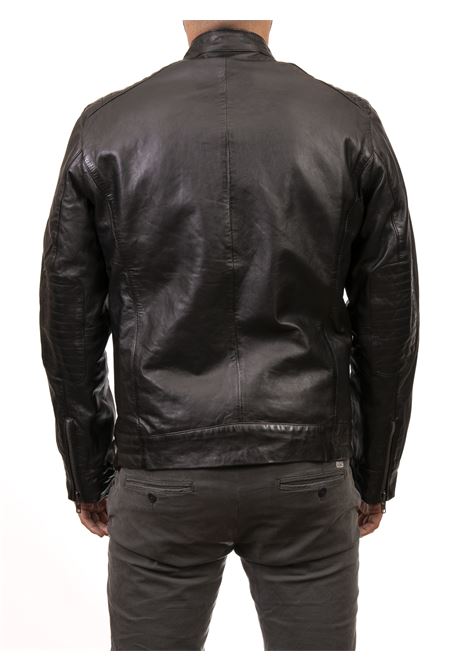 black leather jacket CENSURED | BATOPELLE-90