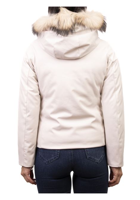 giacca con cappuccio bianco CENSURED | 6236SOFTSHELL-02