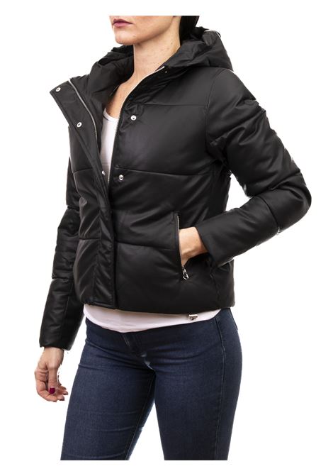 black eco-leather jacket CENSURED | ARESLEATHER-90