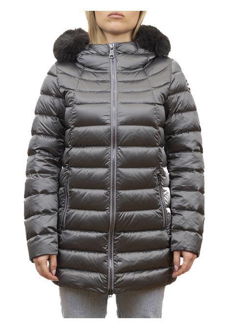 long down jacket with gray hood COLMAR | 2233E2Y0-506