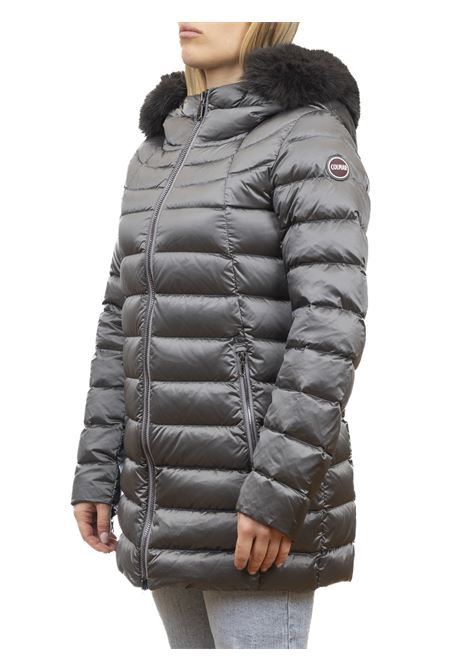 long down jacket with gray hood COLMAR | 2233E2Y0-506