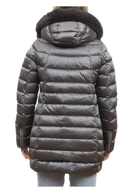 long down jacket with gray hood COLMAR | 2233E2Y0-506