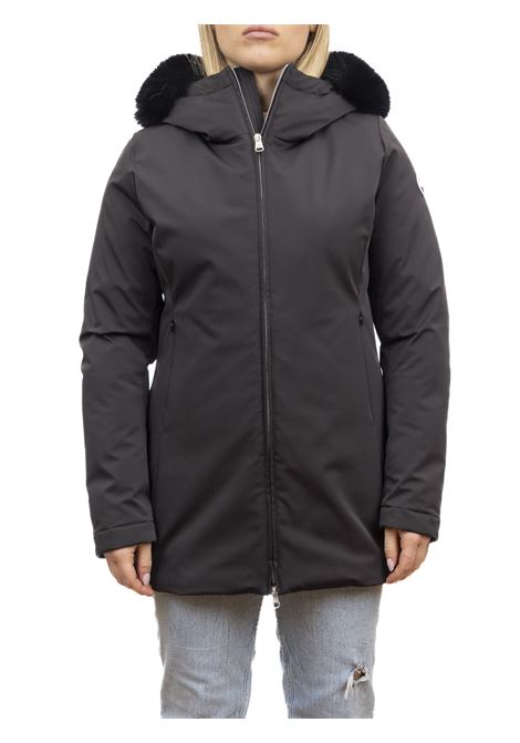 black hooded down jacket COLMAR | 2267E9VP-99