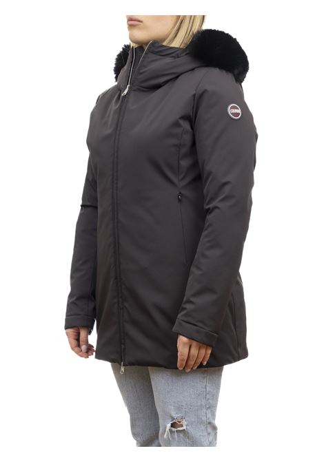 black hooded down jacket COLMAR | 2267E9VP-99