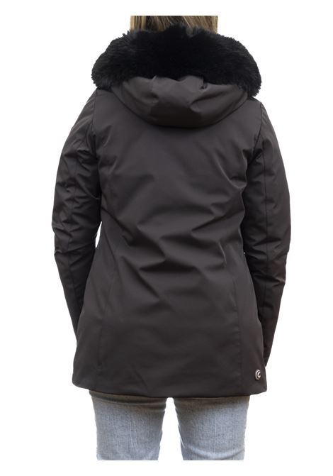 black hooded down jacket COLMAR | 2267E9VP-99