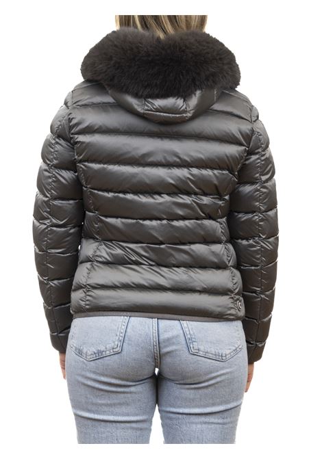 gray hooded down jacket COLMAR | 2286E2Y0-506