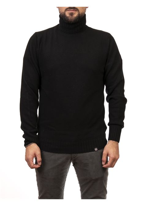 maglione collo alto nero COLMAR | 44565YR-99