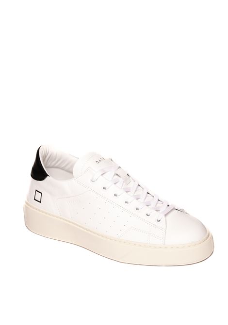 sneaker levante calf bianco/nero D.A.T.E. | LEVANTE UCALF-WHT/BLK