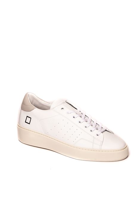 sneaker levante calf bainco/grigio D.A.T.E. | LEVANTE UCALF-WHT/GRY