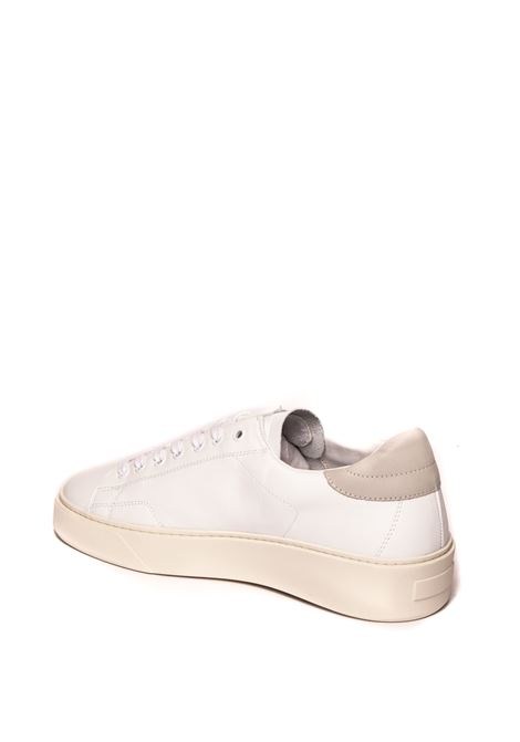 sneaker levante calf bainco/grigio D.A.T.E. | LEVANTE UCALF-WHT/GRY