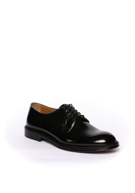 Black 1385 lace-up DOUCAL'S | 1385CUHORSE-NERO