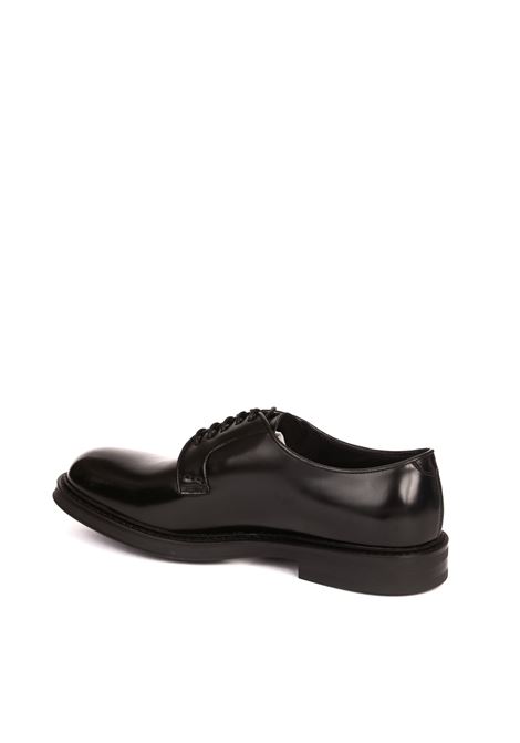 Black 1385 horse lace-up DOUCAL'S | 1385HORSE-NERO