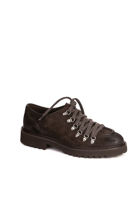 Brown 2736 commander lace-up DOUCAL'S | 2736VISONE-TERRE