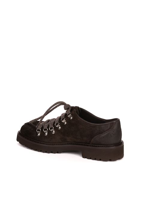 Brown 2736 commander lace-up DOUCAL'S | 2736VISONE-TERRE