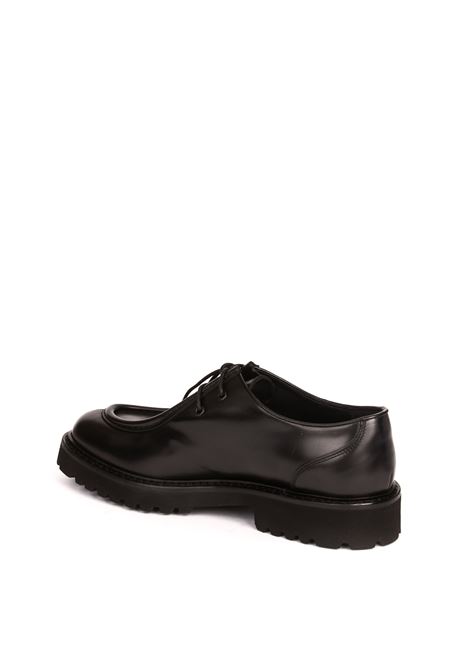 Black crimp oxford DOUCAL'S | 2737DECO-NERO