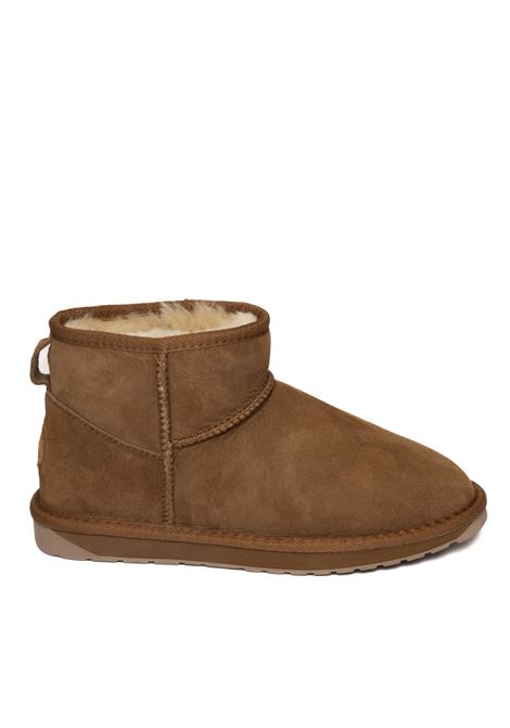 Chestnut sheepskin ankle boot EMU | W10937STINGER-CHESTNUT