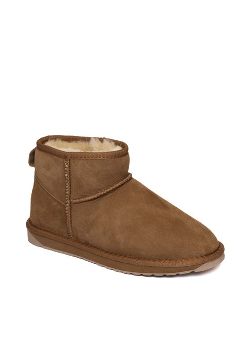 Chestnut sheepskin ankle boot EMU | W10937STINGER-CHESTNUT