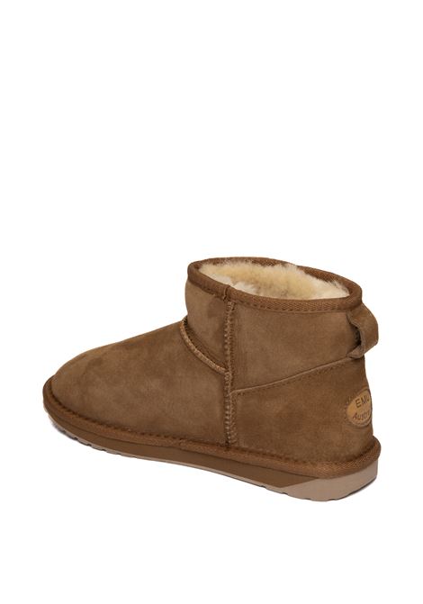 Chestnut sheepskin ankle boot EMU | W10937STINGER-CHESTNUT