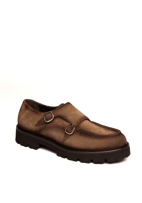 tobacco suede loafer FRANCESCHETTI | 0212013CAM-TABACCO