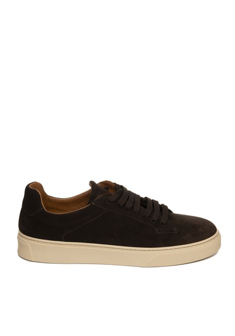 Brown suede sneaker FRAU | 28C7BRISTOL-PEPE