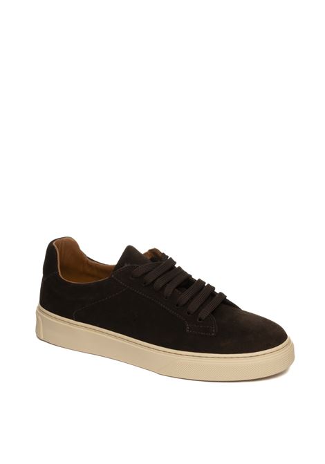 Brown suede sneaker FRAU | 28C7BRISTOL-PEPE