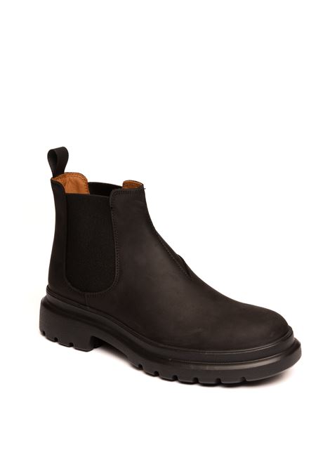 Black nubuck chelsea boot FRAU | 32N3CRAZY-NERO