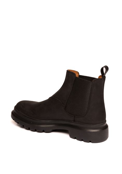 Black nubuck chelsea boot FRAU | 32N3CRAZY-NERO