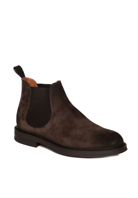 Dark brown suede chelsea boot FRAU | 73C3WAXY-PEPE