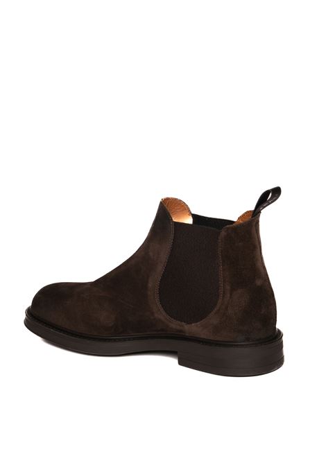 Dark brown suede chelsea boot FRAU | 73C3WAXY-PEPE