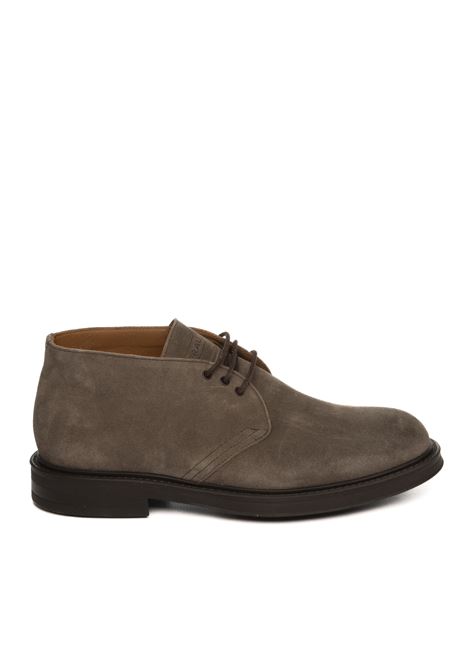 Taupe suede ankle boot FRAU | 73C2BRISTOL-VISONE