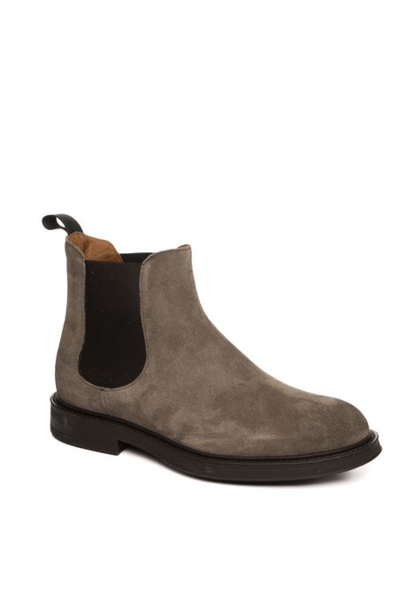 Taupe suede chelsea boot FRAU | 73C3WAXY-VISONE