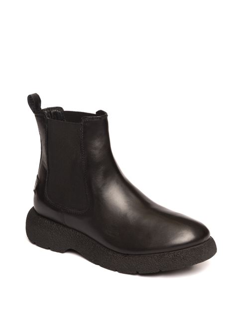 Black leather chelsea boot GIOSEPPO | 73625STEUBEN-NERO