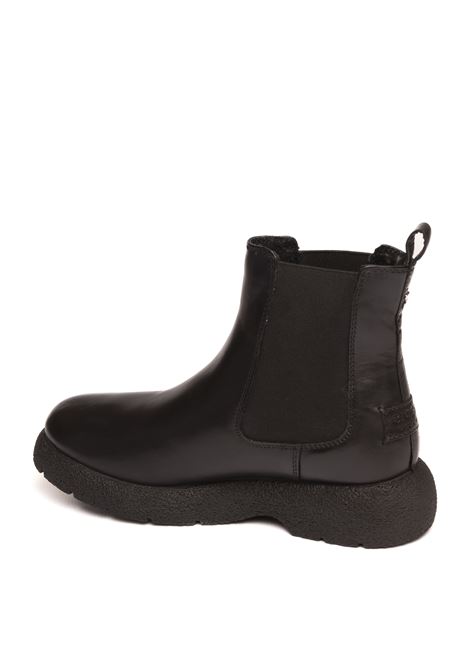 Black leather chelsea boot GIOSEPPO | 73625STEUBEN-NERO