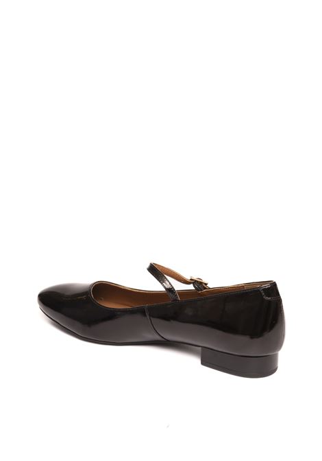 Black leather ballerina GIOSEPPO | 73828TOROJE-NERO