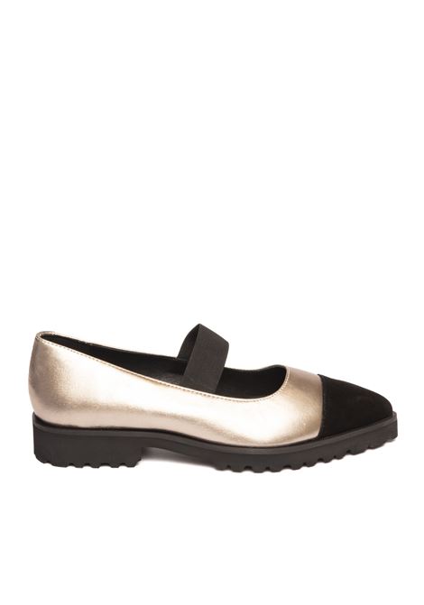 Leather laminated ballerina GIOSEPPO | 73863TOKAJ-PIOMBO