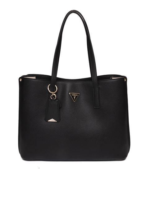 black meridian shopping bag GUESS | HWBG8778230MERIDIAN-BLA