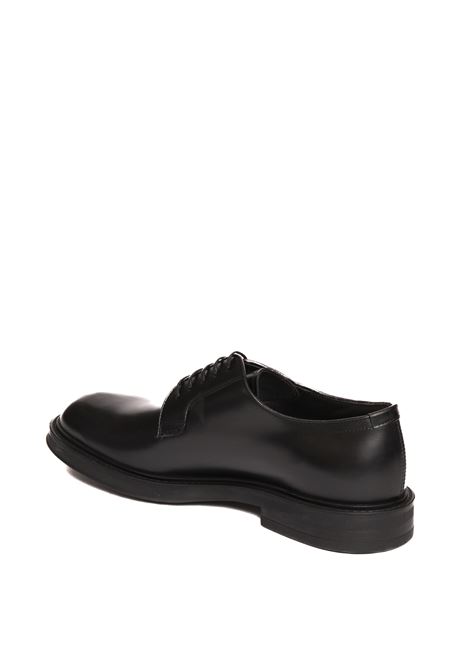 Black leather lace-up HENDERSON | 82200VIT-NERO