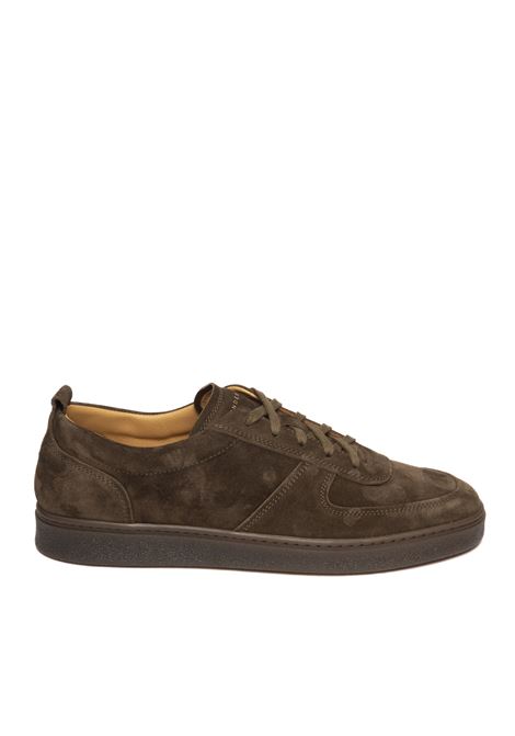 Dark brown suede sneaker HENDERSON | LEVANTESUEDE-MUSCHIO