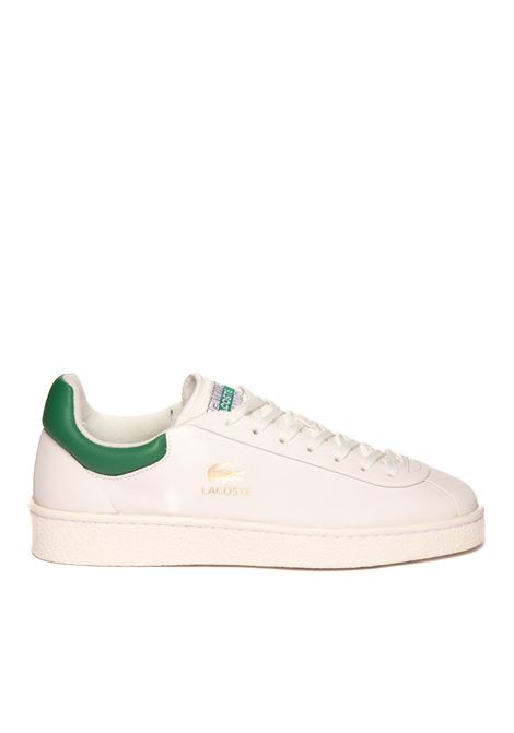 Sneaker baseshot bianco/verde LACOSTE | BASESHOTCAM-WHT