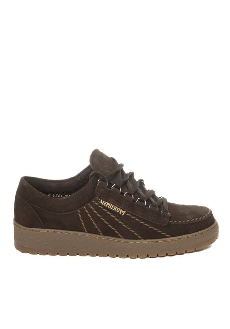 Brown suede sneaker MEPHISTO | 823VELOURS-BROWN