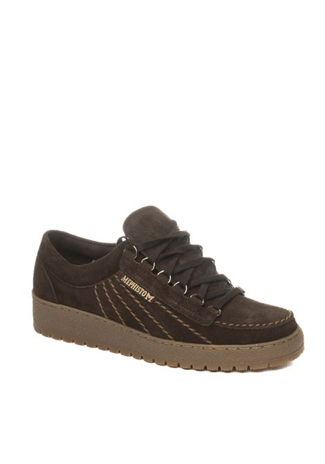 Sneaker camoscio marrone MEPHISTO | 823VELOURS-BROWN