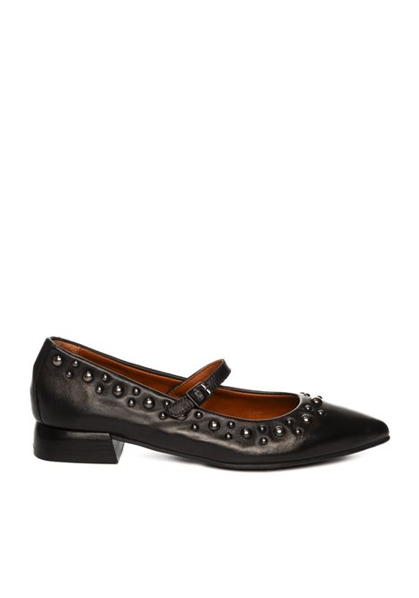 Black studded ballerina MJUS | T98108PELLE-6002