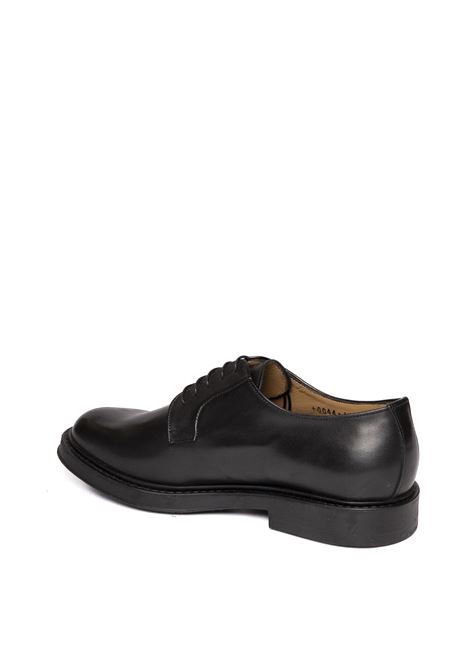 Black leaather lace up PICCADILLY | 044VIT-NERO