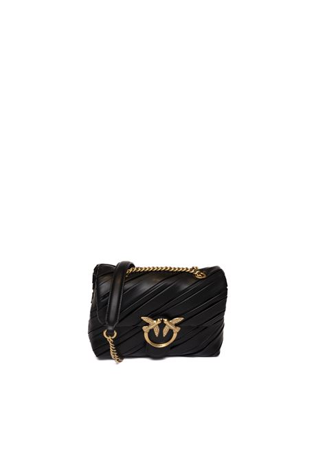 mini love bag puff black/gold PINKO | 100039-A1V9PUFFMINI-Z99Q