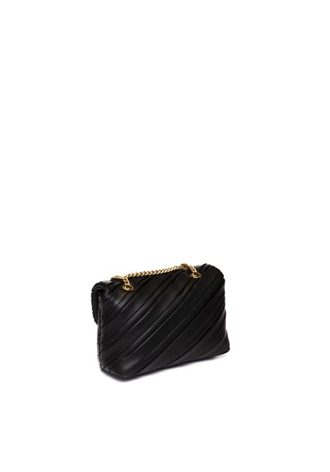 mini love bag puff black/gold PINKO | 100039-A1V9PUFFMINI-Z99Q