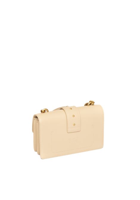 beige/grey love mini bag PINKO | 100059-A0F1ONEMINI-C50Q